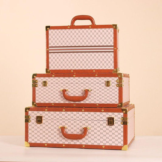 #01003 Vintage Wooden Storage Box