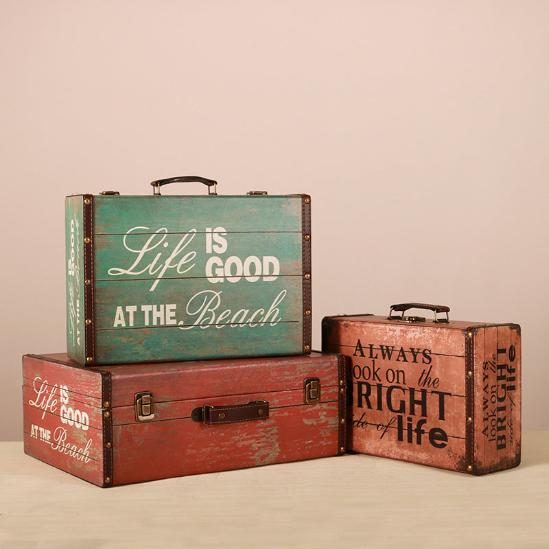#01004Printed Classical Wooden Storage Box