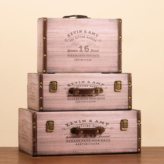 #01011 Classical Woode Box, 3 Styles