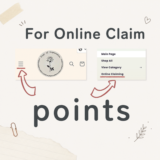 Online Claiming Points