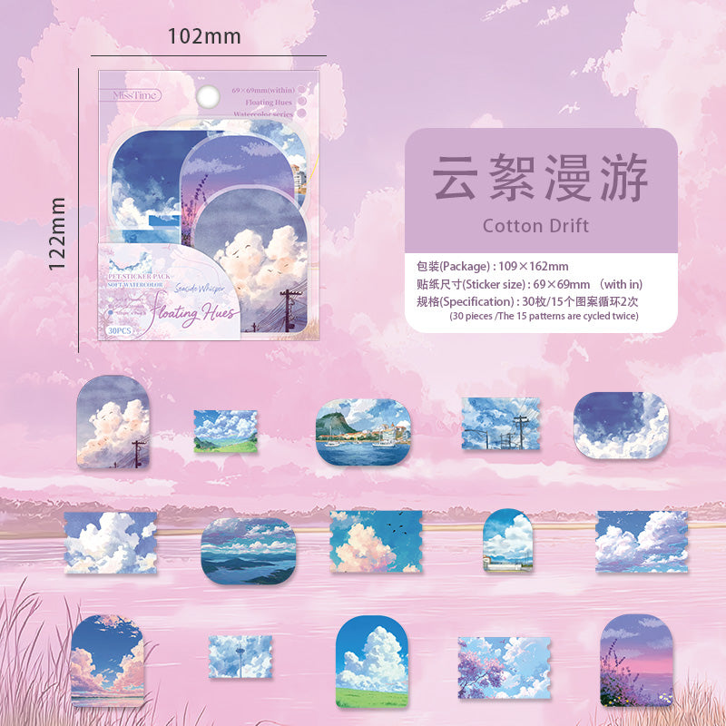 #02888 Scenery Series Sticker