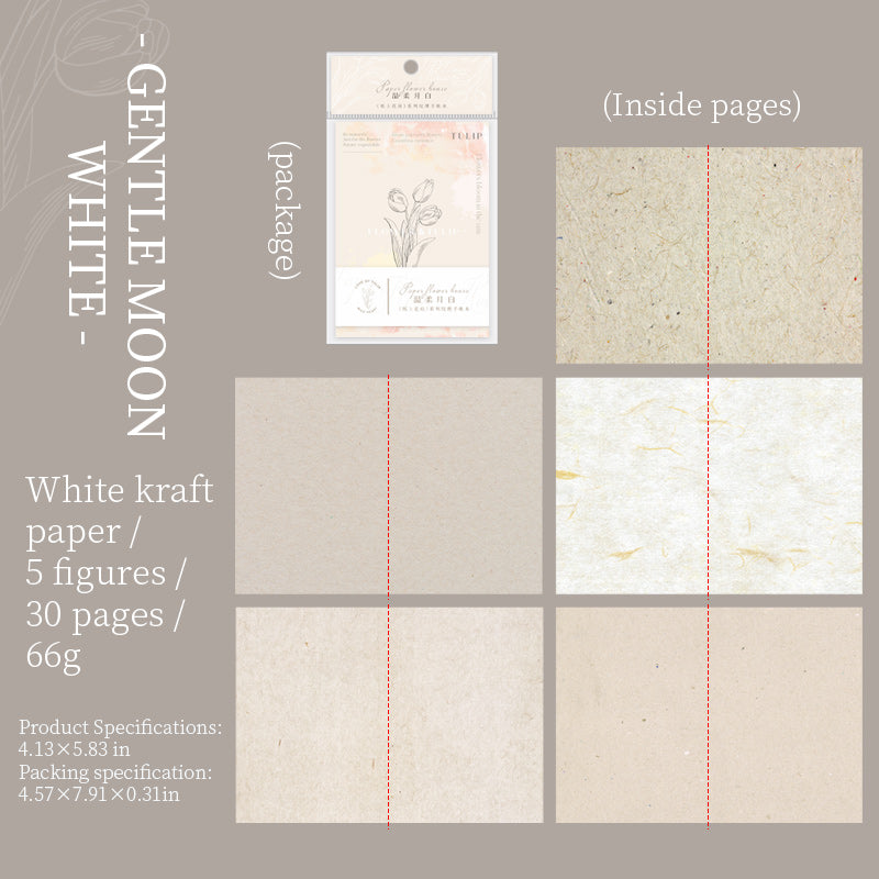 #02540 Paper Flower Series Material Paper
