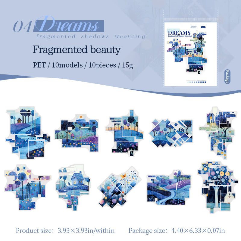 #02382 Dream Scenery Series Sticker