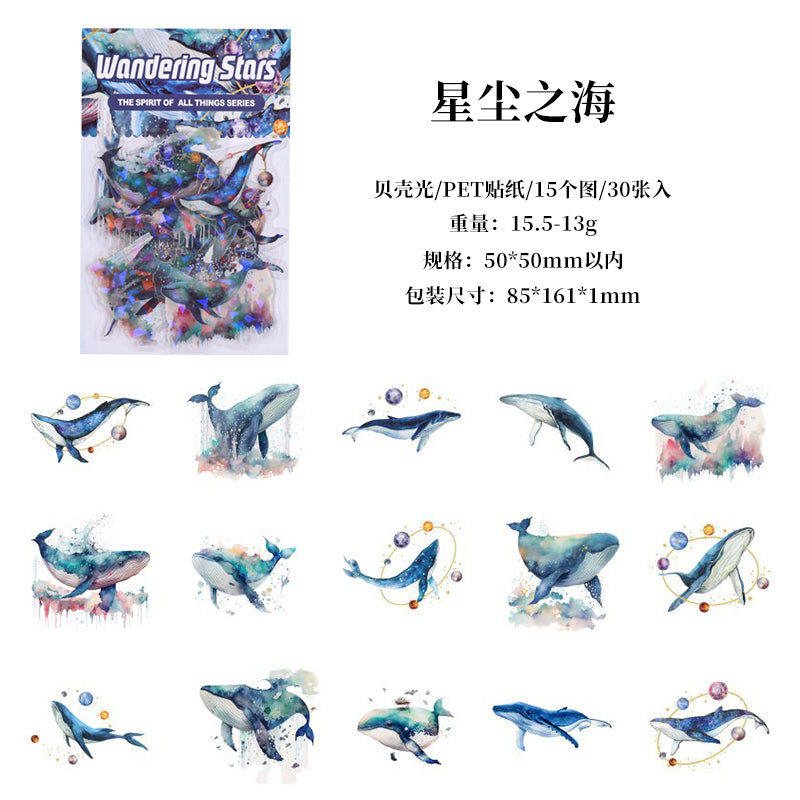#02582 Ocean Star Series Sticker