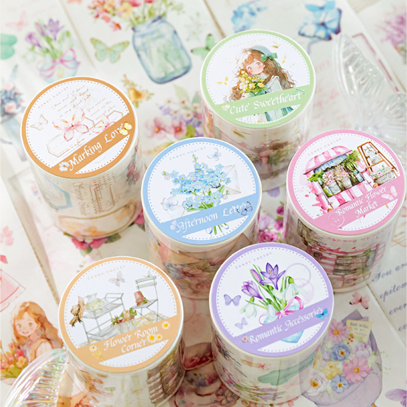#03010 Flower Shop Series Tape Roll