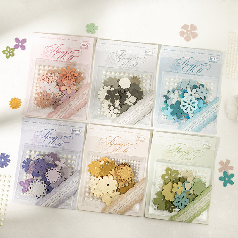 #02598 Colorful World Series Material Paper