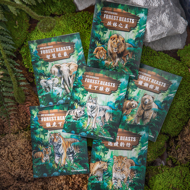 #02676 Forest Animal Series Sticker