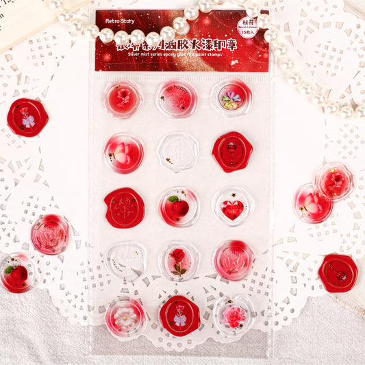 #02063 Wax Stamp Series Sticker