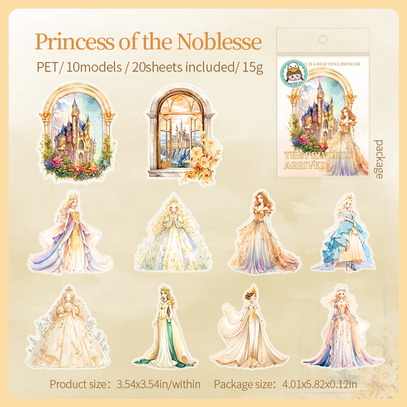 #02522 Princess Series Sticker