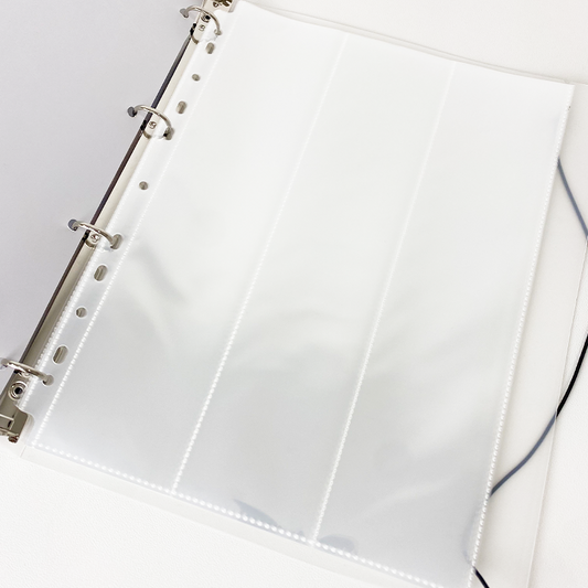 #04013 Loop Binder with Cover Page A4 Size Total 60 Pages