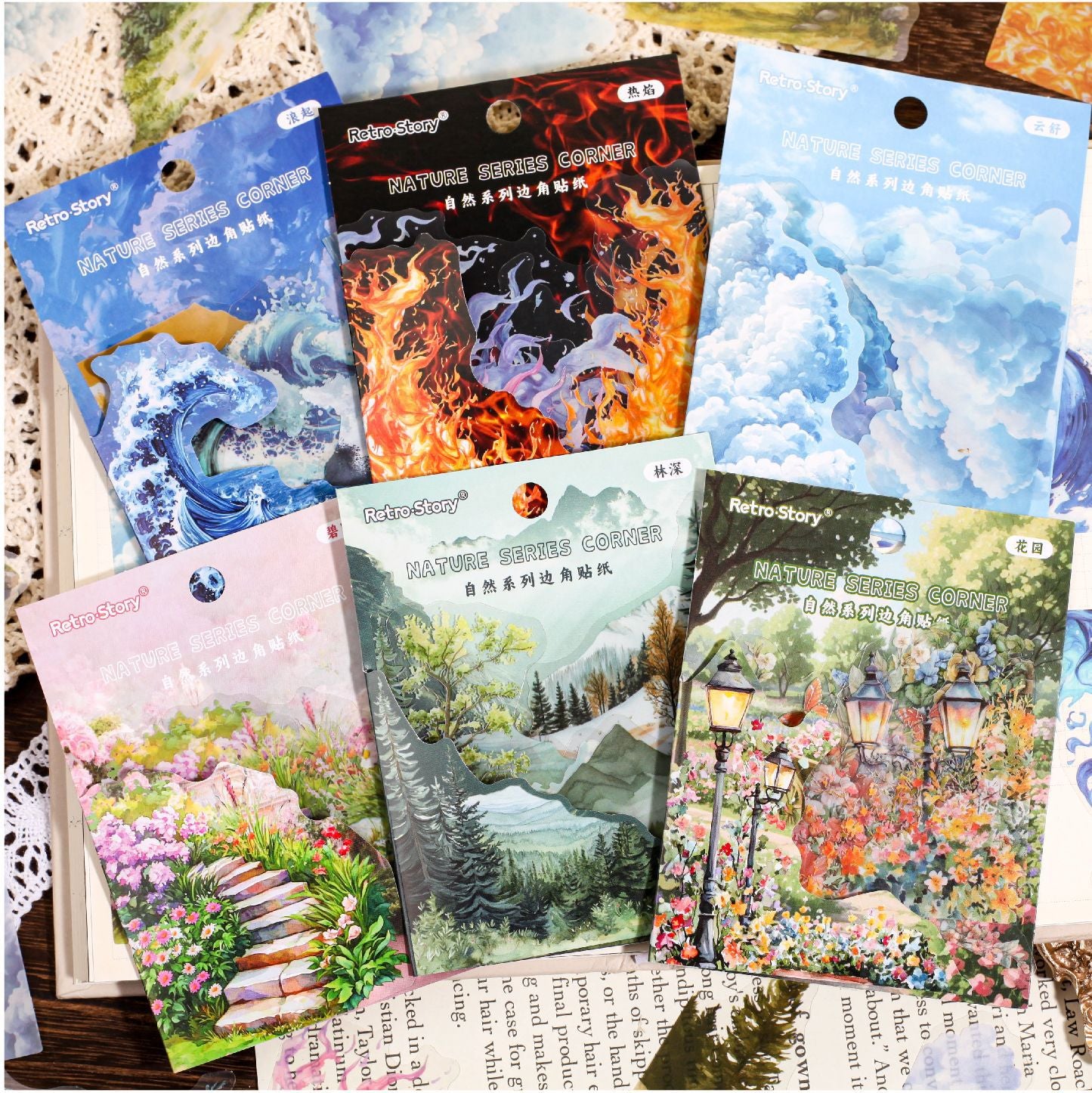 #02160 Coner of the Nature Series Sticker