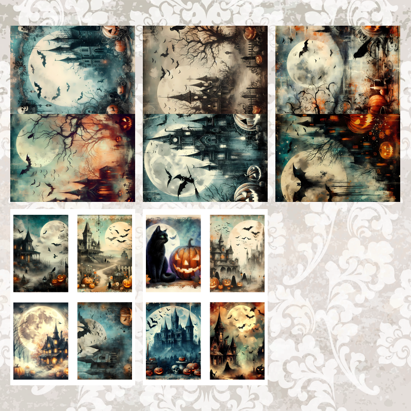 #5A166 POI Print A5 Cardstock Paper Set 10 Pcs