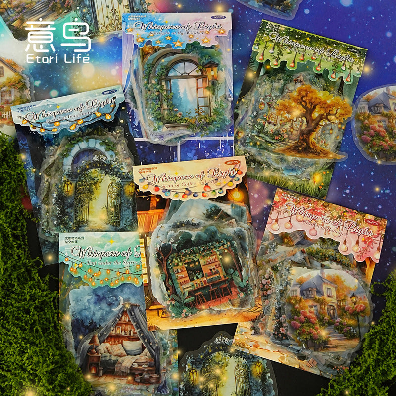 #02167 Whisper of Light Series Sticker