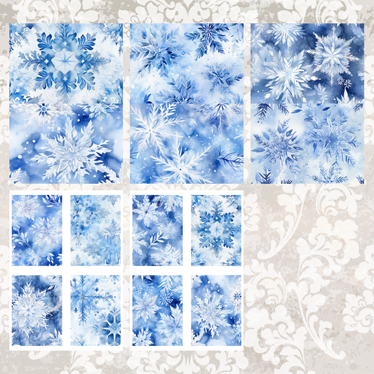 #5A178 POI Print A5 Cardstock Paper Set 10 Pcs