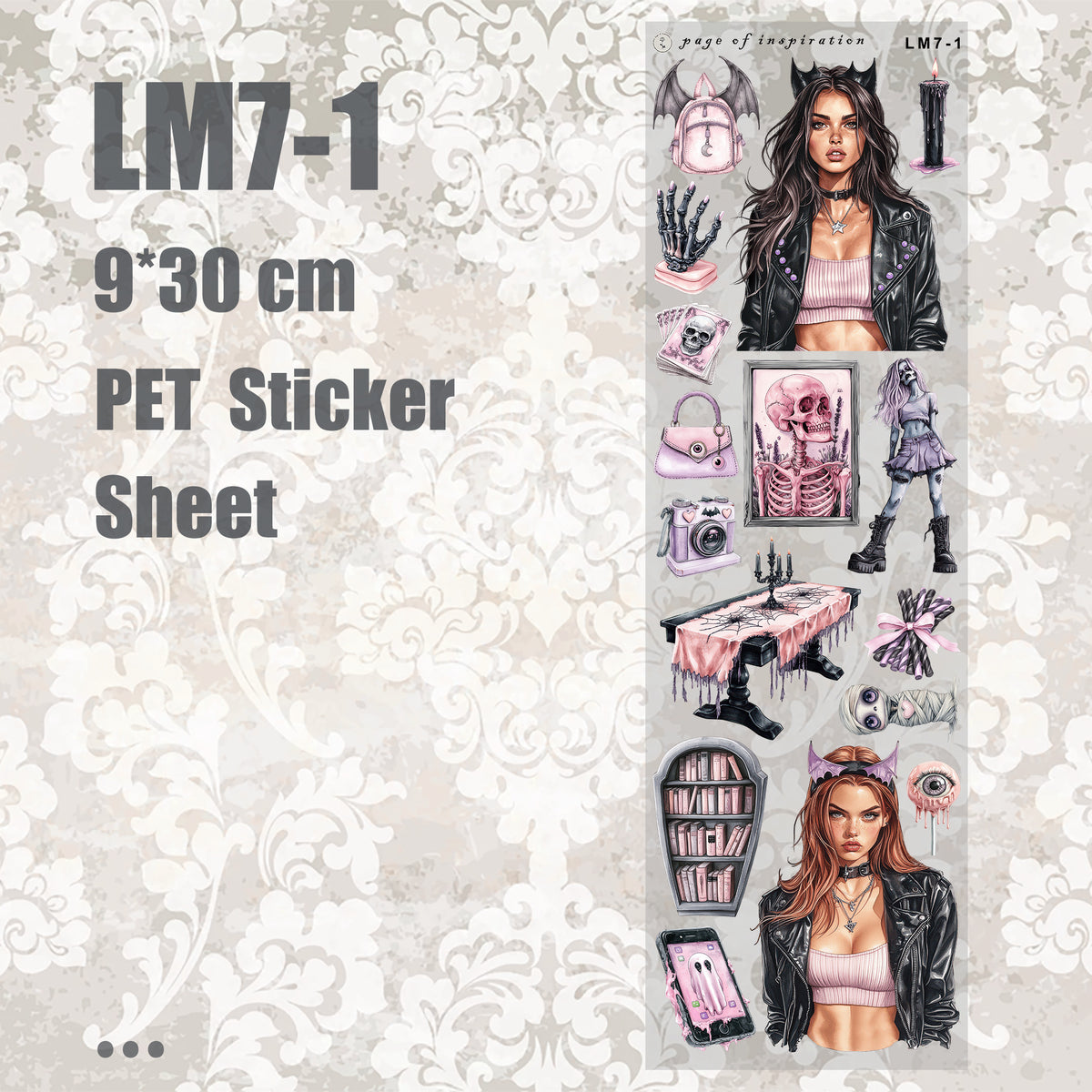 #LM7-1 M PET Sticker Loop