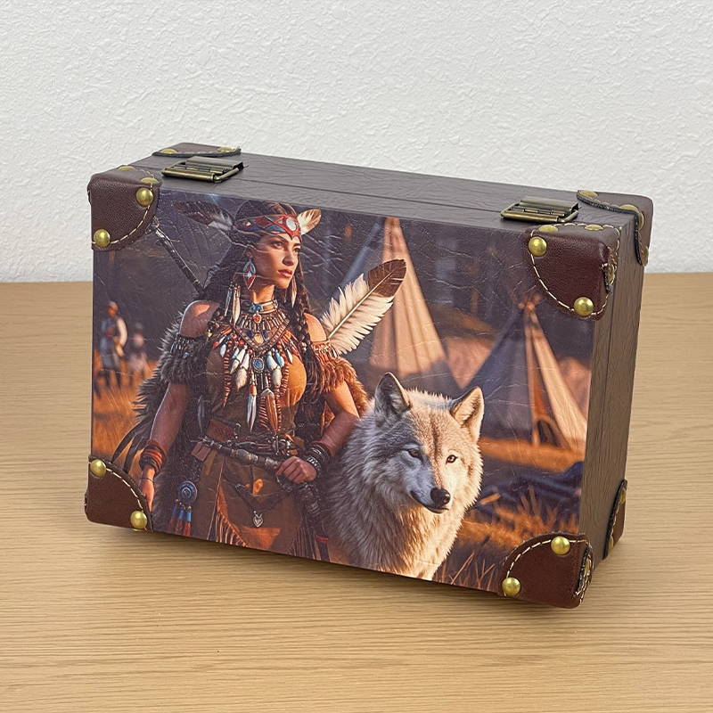 #01018 Customized Pattern Wooden box