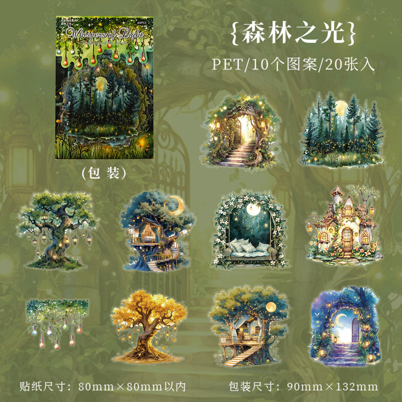 #02167 Whisper of Light Series Sticker