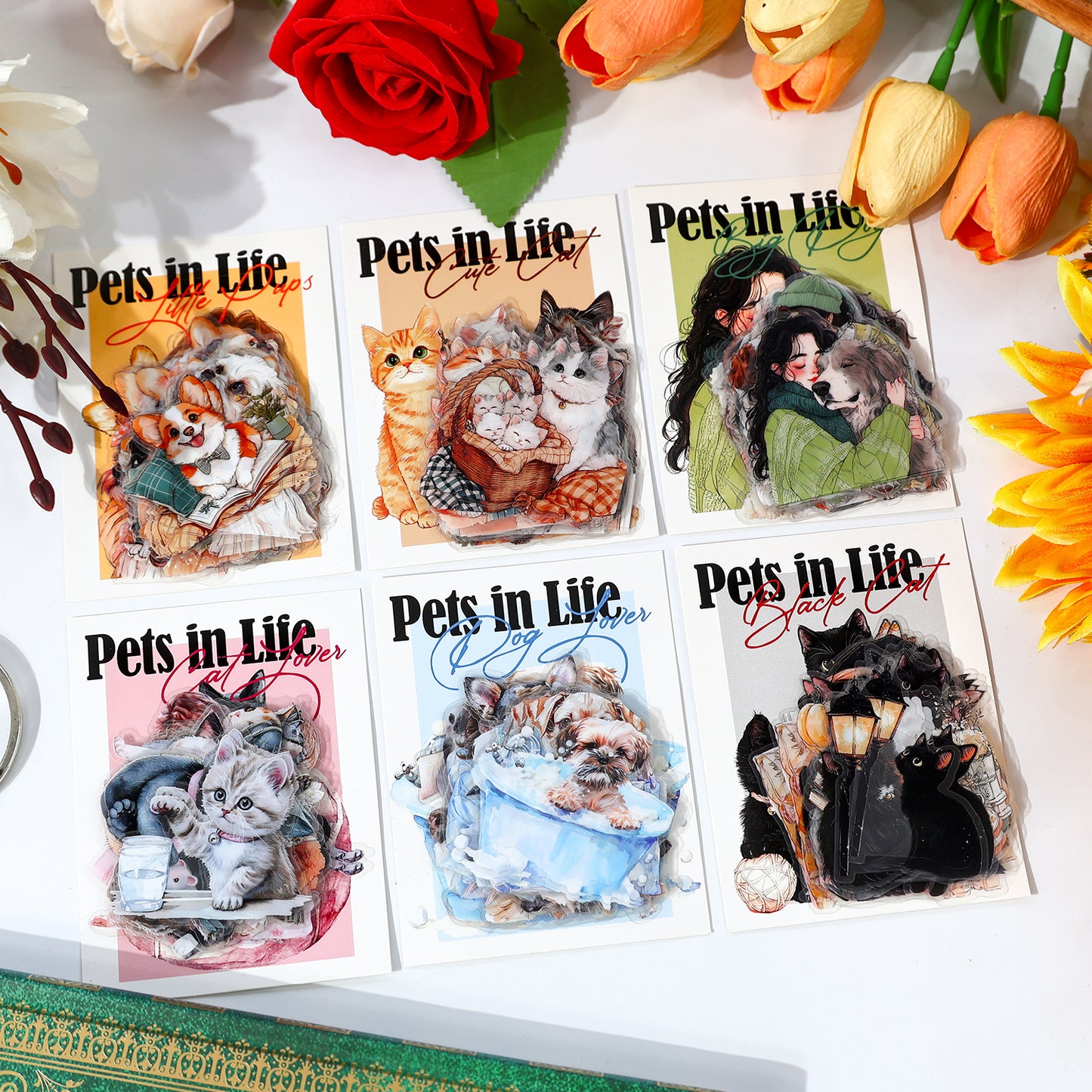 #02083 Pets in Life Series Sticker