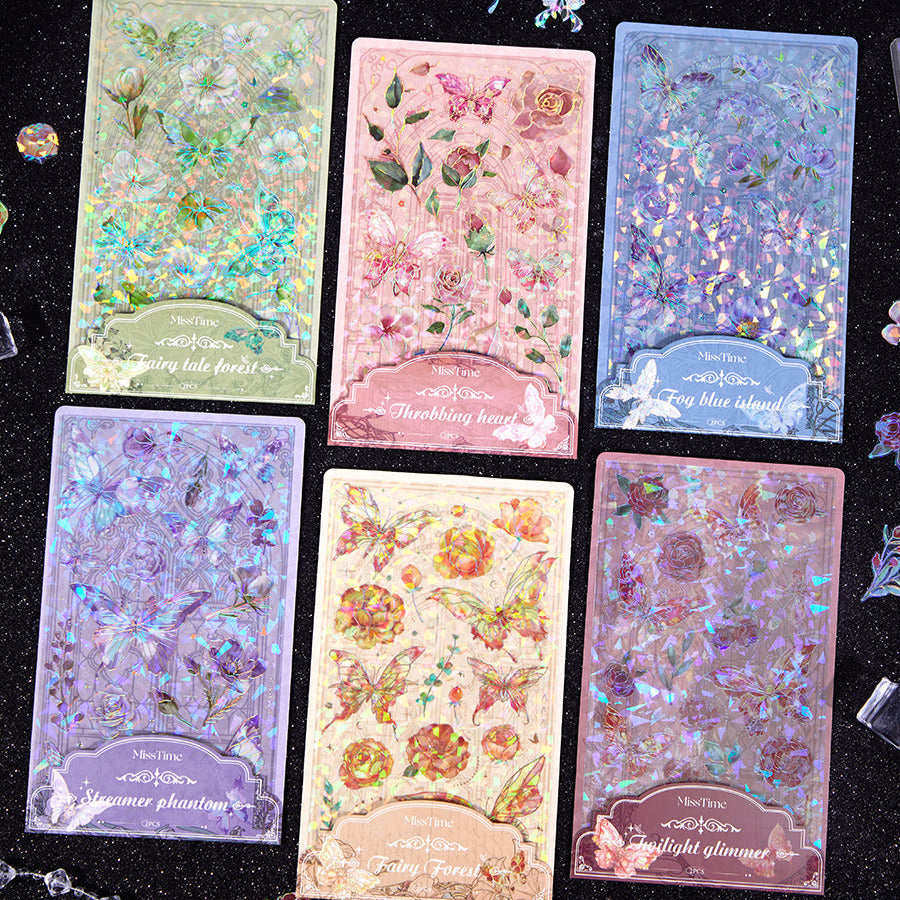 #02478 Butterfly and Flower Series Sticker