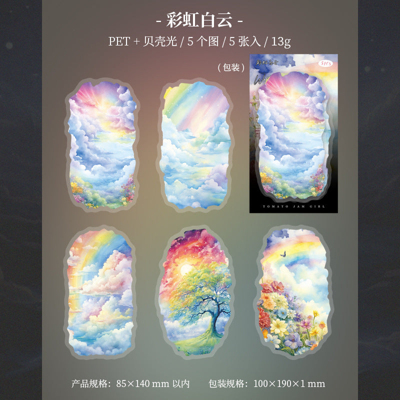 #02366 Dream Scenery Series Sticker