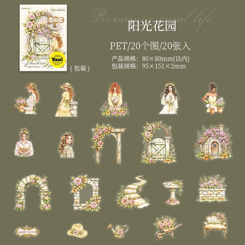 #02797 Romantic Series Sticker