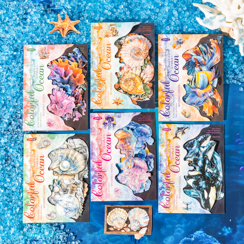 #02534 Wonderful OceanSeries Sticker