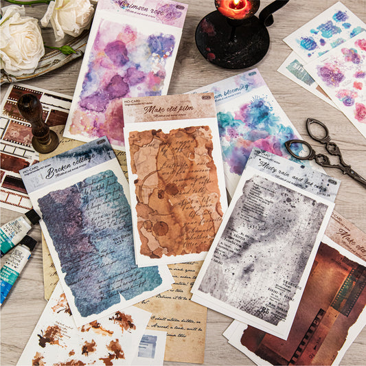 #02105 Mottle Ink Series Transfer Sticker