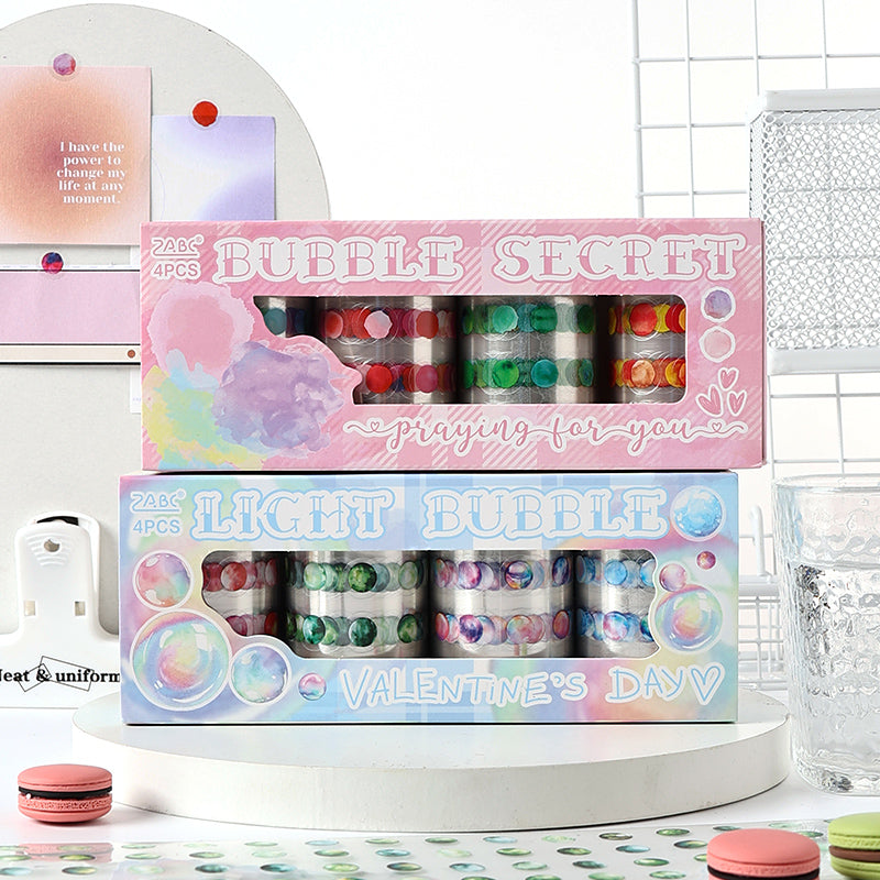 #03079 Bubble Tape Series Tape Set 4 Rolls