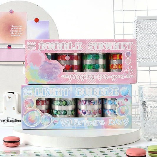 #03079 Bubble Tape Series Tape Set 4 Rolls