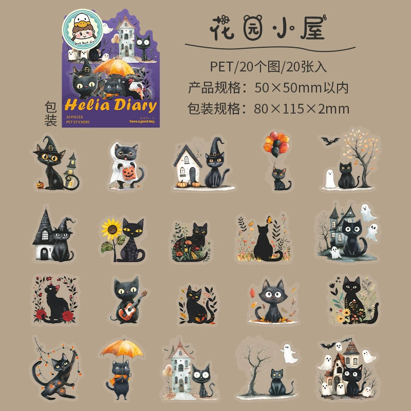 #02833 Helia Cat Series Sticker