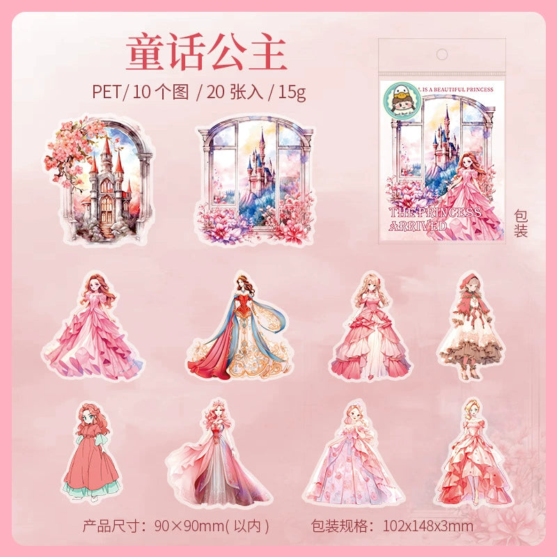 #02395 Beautiful Queen Series Sticker