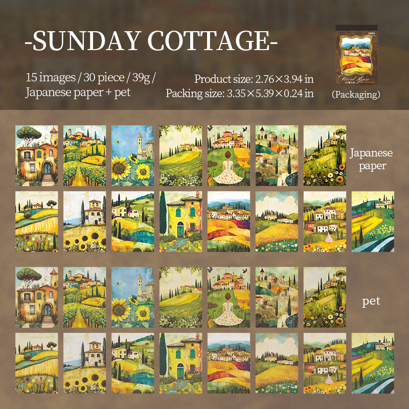 #02641 Strang House Series Material Paper