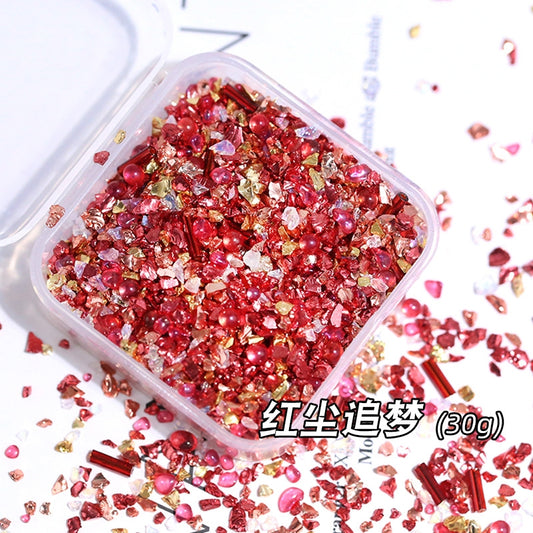 #05007 Junk Journal Colorful Gravel
