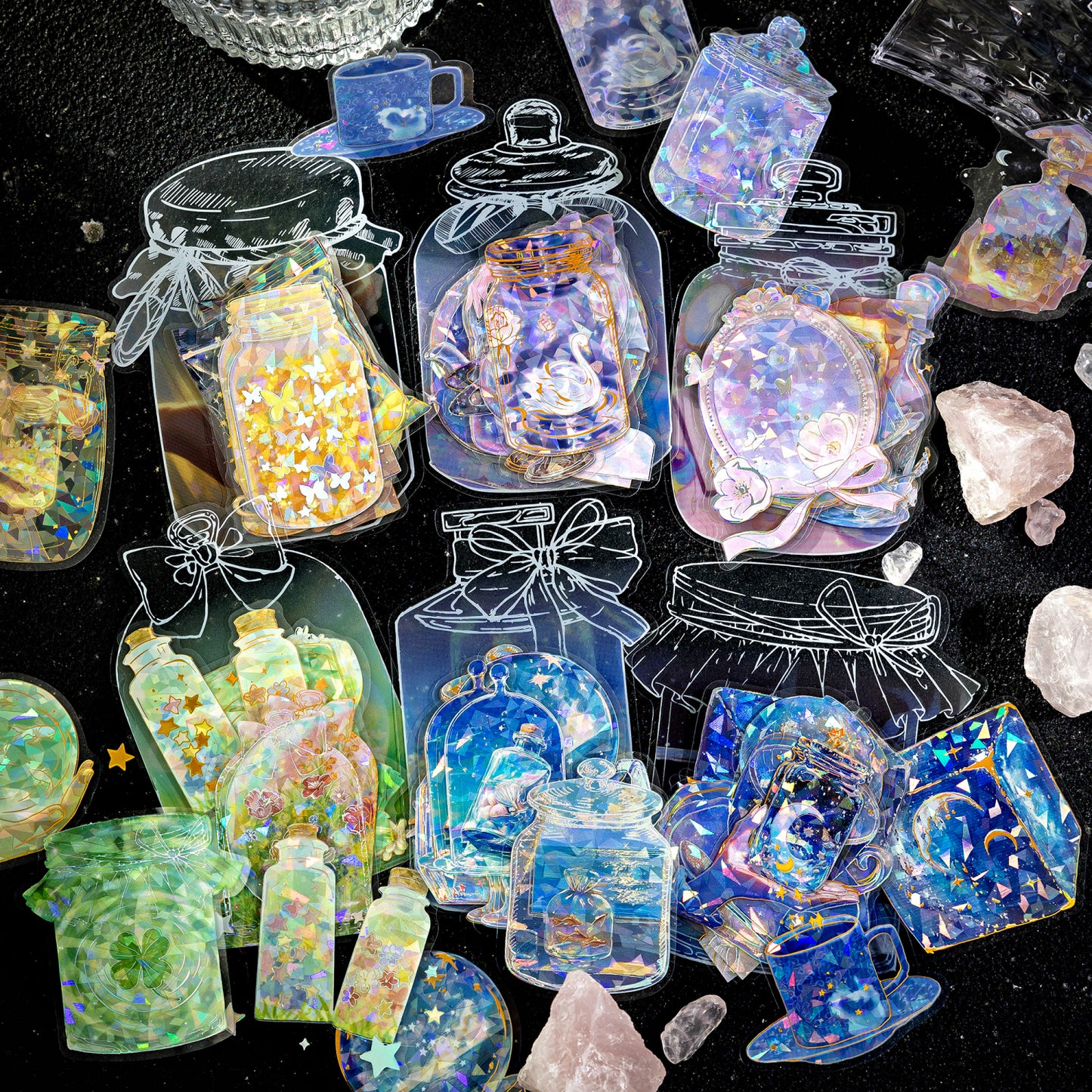 #02130 Bottle Universe Series Sticker