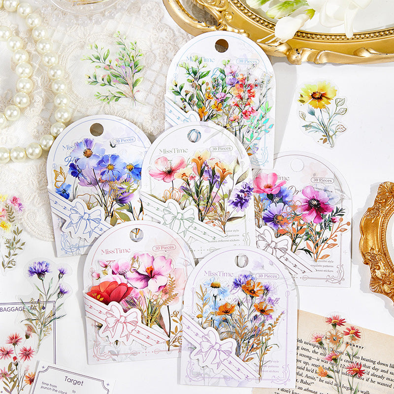 #02224 Flower Dream Series Sticker