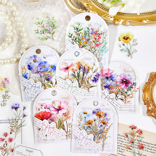 #02224 Flower Dream Series Sticker