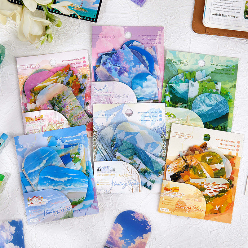 #02888 Scenery Series Sticker