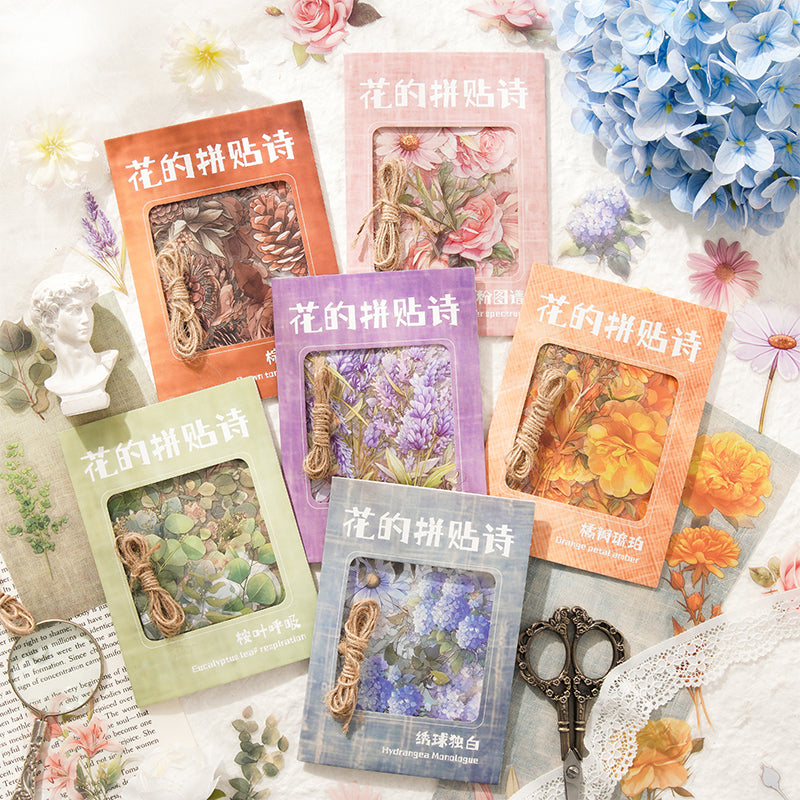 #02159 Flower of Poem Series Sticker