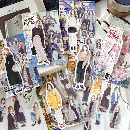#02609 Pretty Girl Series Sticker