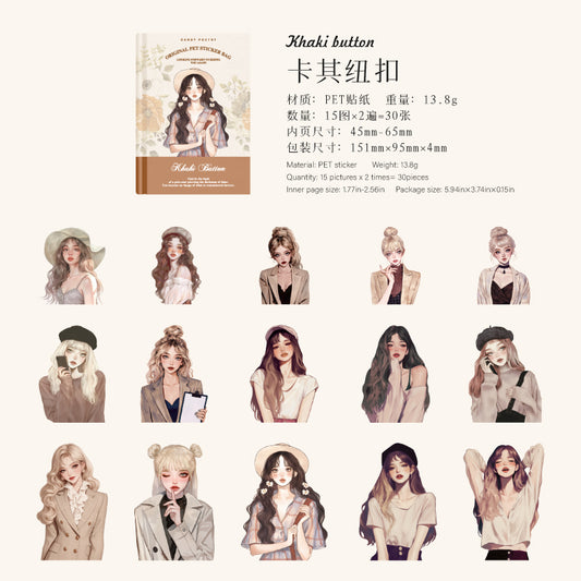 #02194 Beauty Era Series Sticker
