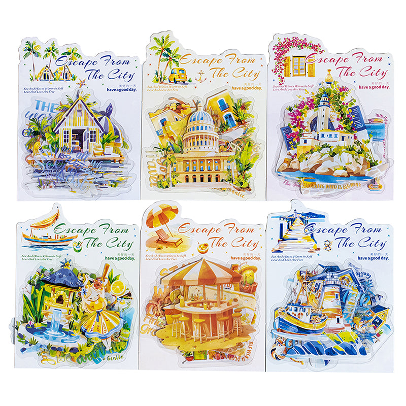 #02136 Escape from the City Series Sticker