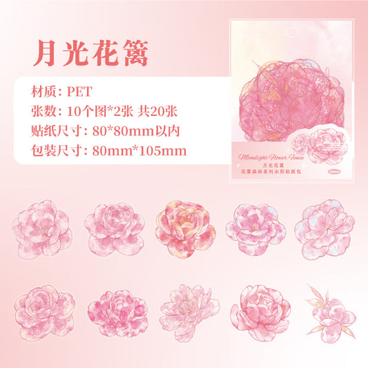 #02380 Mist Forest Series Sticker