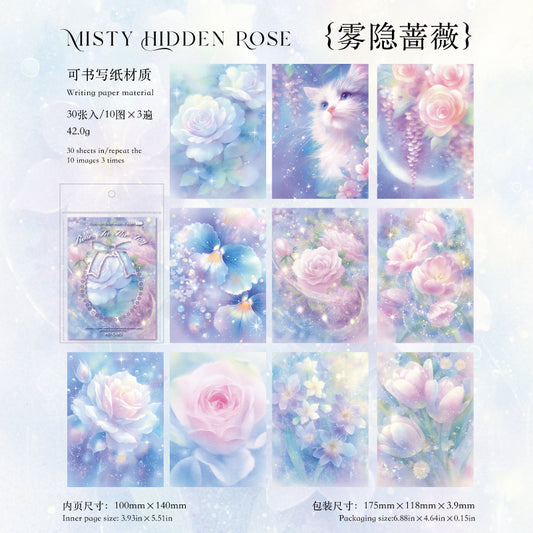 #02265 Dreamy Flower Series Sticker