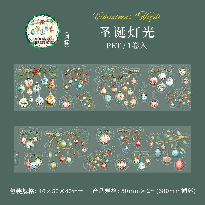 #03165 Wonderful Christmas Night Series Precut Tape