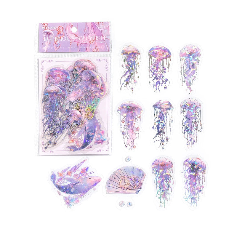 #02743 Crystal Jellyfish Series Sticker