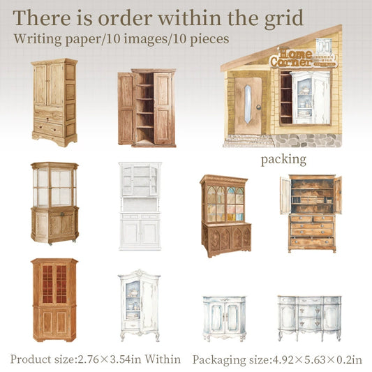 #02389 Home Funiture Series Sticker