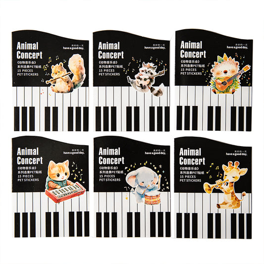 #02622 Animal Concert Series Sticker