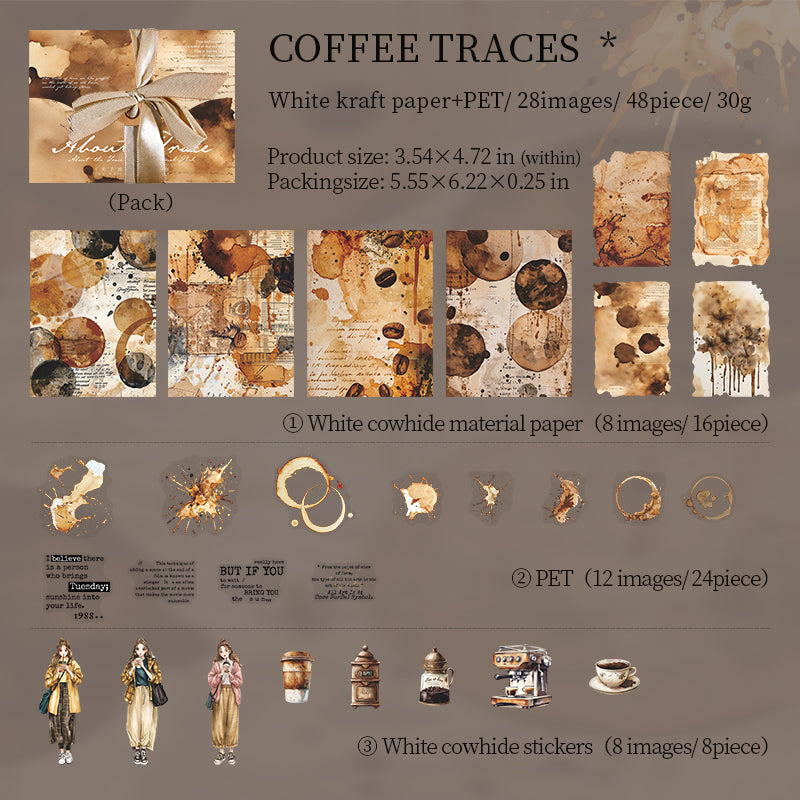 #02085 About Traces Series Sticker