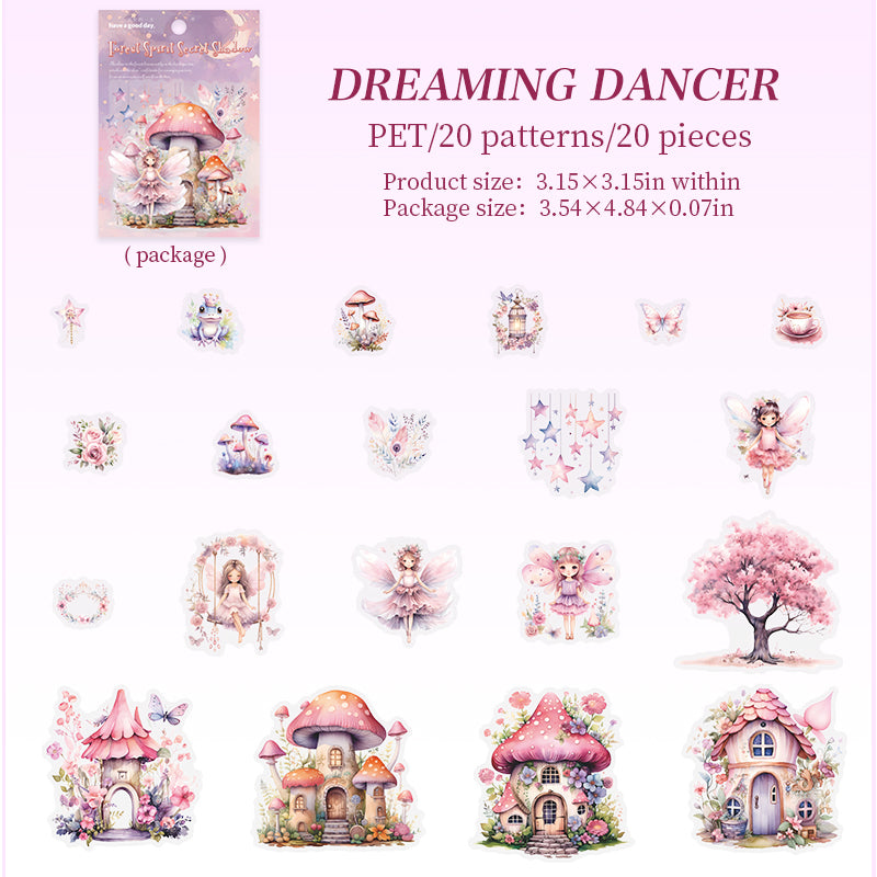 #02187 Forest Fairy Series Sticker