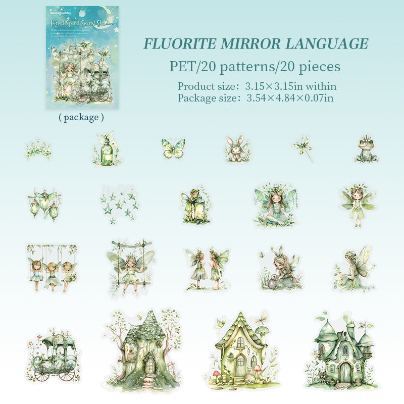 #02187 Forest Fairy Series Sticker